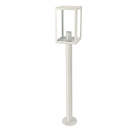 Φωτιστικό Δαπέδου Κήπου CELIA1POWH 16x100cm 1xE27 IP44 White Aca