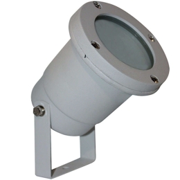 Φωτιστικό Δαπέδου Εξωτερικού Χώρου BT9013A Φ9,2cm 1xGU10 IP65 Grey Aca