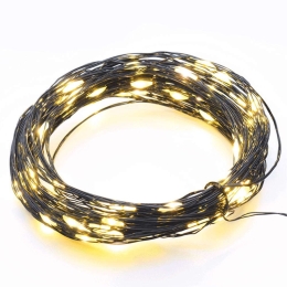 Χριστουγεννιάτικα Λαμπάκια Χταπόδι 400 Led X01400142 20x2m+3m Με 8 Προγράμματα 6W White-Black Aca