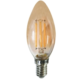 Λαμπτήρας Led DECO5WWAMSD Step Dim E14 5W 2700K 400lm Amber Aca
