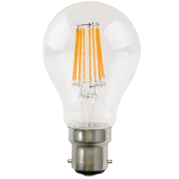 Λαμπτήρας Led VINTA8CW22 B22 8W 6500K 915lm Clear Aca