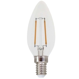 Λαμπτήρας Led FLAM2NW E14 2W 4000K 260lm Clear Aca