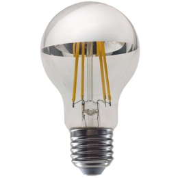 Λαμπτήρας Led ELIOR8WWDIMS Dim E27 8W 2700K 900lm Clear-Silver Aca