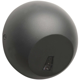 Φωτιστικό Τοίχου - Απλίκα Miron LG5104G Φ12x5,3cm Led  30lm 4W 3000K Dark Grey Aca