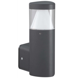 Φωτιστικό Τοίχου - Απλίκα Eden LG3704G 7,4x10,7x19,9cm Led 410lm 7W 3000K Dark Grey Aca