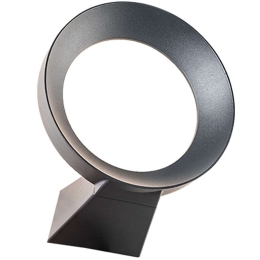 Φωτιστικό Τοίχου - Απλίκα Ring LG0901G 20,6x11,5x22,6cm Led 220lm 8W 3000K Dark Grey Aca