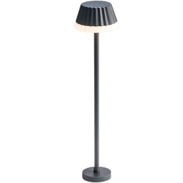 Φωτιστικό Δαπέδου Viana LG2122G-600 15x62cm Led 400lm 10W 3000K Dark Grey Aca