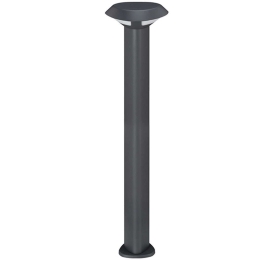 Φωτιστικό Δαπέδου Berka LG3803G-800 18,3x18,6x80cm Led 520lm 7W 3000K Dark Grey Aca