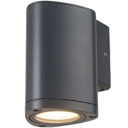 Φωτιστικό Τοίχου - Απλίκα Albi LG2981G 10,2x8x12cm Led 150lm 3W 3000K Dark Grey Aca