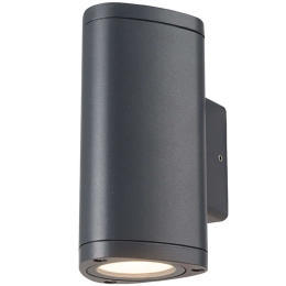 Φωτιστικό Τοίχου - Απλίκα Albi LG2982G 10,2x8x16cm Led 300lm 6W 3000K Dark Grey Aca