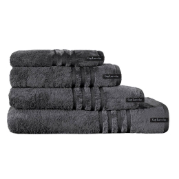 Πετσέτα Bonus Anthracite Guy Laroche Σώματος 90x150cm 100% Βαμβάκι