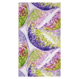 Πετσέτα Θαλάσσης Velour Printed 1913 Iris Guy Laroche Θαλάσσης 90x180cm 100% Βαμβάκι