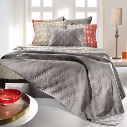 Κουβερλί Cobalt Taupe Guy Laroche Υπέρδιπλο 220x240cm Microfiber