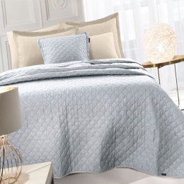 Κουβερλί Mystral (Σετ 2τμχ) Denim Guy Laroche Υπέρδιπλο 250x240cm Microfiber