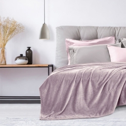 Κουβέρτα Rombus Lilac Guy Laroche Μονό 160x220cm Microfiber