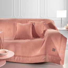 Ριχτάρι Rubicon Coralo Guy Laroche Πολυθρόνα 170x150cm Microfiber-Polyester