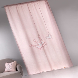 Κουρτίνα Παιδική Majesty Pink Guy Laroche 145χ270 Πολυέστερ