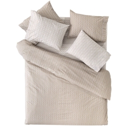 Σεντόνια Elements (Σετ 3τμχ) Natural Guy Laroche Μονό 165x265cm 100% Βαμβακερό Περκάλι