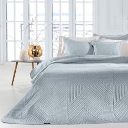 Κουβερλί Soleto (Σετ 2τμχ) Light Petrol Guy Laroche Υπέρδιπλο 250x240cm Microfiber