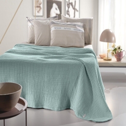 Κουβέρτα Eternity Mist Guy Laroche Υπέρδιπλο 230x240cm 100% Βαμβάκι