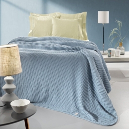 Κουβέρτα Eternity Topaz Guy Laroche Υπέρδιπλο 230x240cm 100% Βαμβάκι