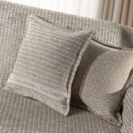 Μαξιλαροθήκη Διακοσμητική Parfait Natural Guy Laroche 50X50 50x50cm Βαμβάκι-Ακρυλικό
