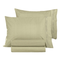 Μαξιλαροθήκες Color Plus (Σετ 2τμχ) Olive Guy Laroche 50Χ70 50x70cm 100% Βαμβακερό Περκάλι