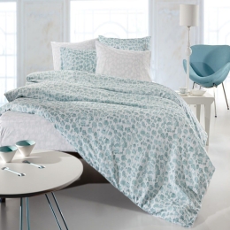 Σεντόνια Florian (Σετ 3τμχ) Mint Guy Laroche Μονό 165x265cm 100% Βαμβακερό Περκάλι