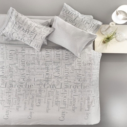 Σεντόνια Paris (Σετ 4τμχ) Silver Guy Laroche King Size 270x265cm 100% Βαμβακερό Περκάλι