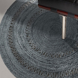 Χαλί Dome Anthracite Guy Laroche 150X150cm Round