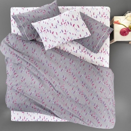 Παπλωματοθήκη Eloise (Σετ 3τμχ) Purple Guy Laroche Υπέρδιπλο 225x245cm 100% Βαμβακερό Περκάλι