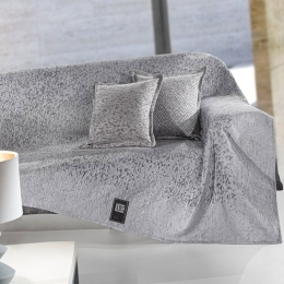 Ριχτάρι Matis Grey Guy Laroche Τριθέσιο 180x300cm Ακρυλικό,Βαμβάκι, Polyester