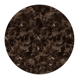 ΕΠΙΦΑΝΕΙΑ ΤΡΑΠΕΖΙΟΥ HPL HM5842.14 BROWN MARBLE Φ69 εκ. ΠΑΧΟΥΣ 12mm.