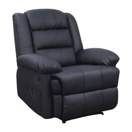 Πολυθρόνα Βίβιαν Massage Black 90Χ93Χ100εκ. 15.0013 Technoderma