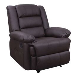 Πολυθρόνα Βίβιαν Massage Brown 90Χ93Χ100εκ. 15.0014 Τεχνόδερμα