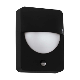 Φωτιστικό Τοίχου Με Αισθητήρα Black Salvanesco 98705 Eglo