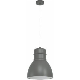 Φωτιστικό Οροφής 43622 Ebury 1/E27 Grey Eglo Μέταλλο