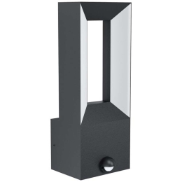 Φωτιστικό Τοίχου - Απλίκα 98726 Riforano Led Με Αισθητήρα Black-White Eglo