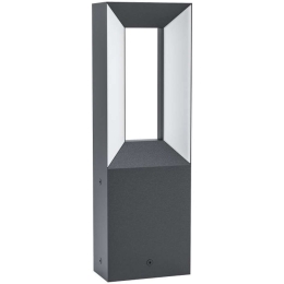 Φωτιστικό Δαπέδου 98727 Riforano Led Κολωνάκι Χαμηλό Black-White Eglo