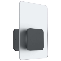 Φωτιστικό Τοίχου - Απλίκα 99585 Eredite Led Anthracite-White Eglo