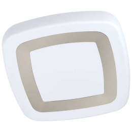 Φωτιστικό Οροφής-Πλαφονιέρα 99109 Ruidera Led 480X480 White-Silver Eglo Μέταλλο,Πλαστικό