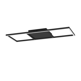 Φωτιστικό Οροφής-Πλαφονιέρα Calagrano-Z 900566 64x24x4,5cm Dimmable Led 21W Black Eglo