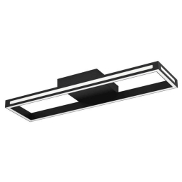 Φωτιστικό Οροφής-Πλαφονιέρα Salvilanas-Z 99679 77x20x7,5cm Dimmable Led 21W 2700lm Black Eglo