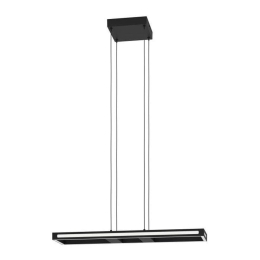 Φωτιστικό Οροφής-Ράγα Salvilanas-Z 99678 77x20x110cm Dimmable Led 21W 2700lm Black Eglo