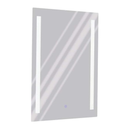 Καθρέπτης Φωτιζόμενος Buenavista 99772 50x70cm 2xLed 6,1W Clear Eglo Αλουμίνιο,Γυαλί