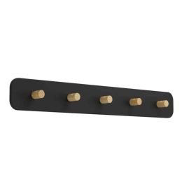 Κρεμάστρα Με Φωτισμό Led Civitate 99596 76x10x8,5cm 18W Black Eglo Ατσάλι,Ξύλο