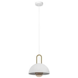 Φωτιστικό Οροφής Calmanera 99695 32,5x110cm 1xE27 40W White-Gold Eglo
