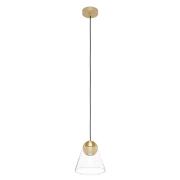 Φωτιστικό Οροφής Cerasella 99628 20x110cm 1xGU10 4,5W Clear-Gold Eglo