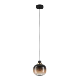 Φωτιστικό Οροφής Oilella 99614 19x110cm 1xE27 40W Black-Bronze Eglo