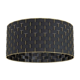 Φωτιστικό Οροφής-Πλαφονιέρα Marasales 99523 48x25cm 1xE27 40W Black-Gold Eglo